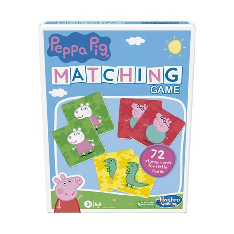 Hasbro Games Peppa Pig Matching Game for Kids Official Rules .
